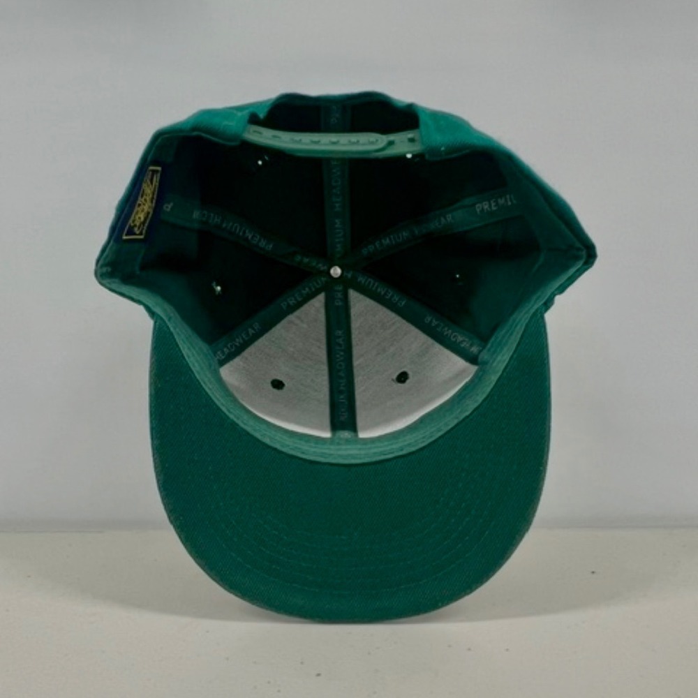 Kipa Make Earth Great Again Snapback Hat Green Adjustable Premium Headwear NEW - Picture 5 of 5
